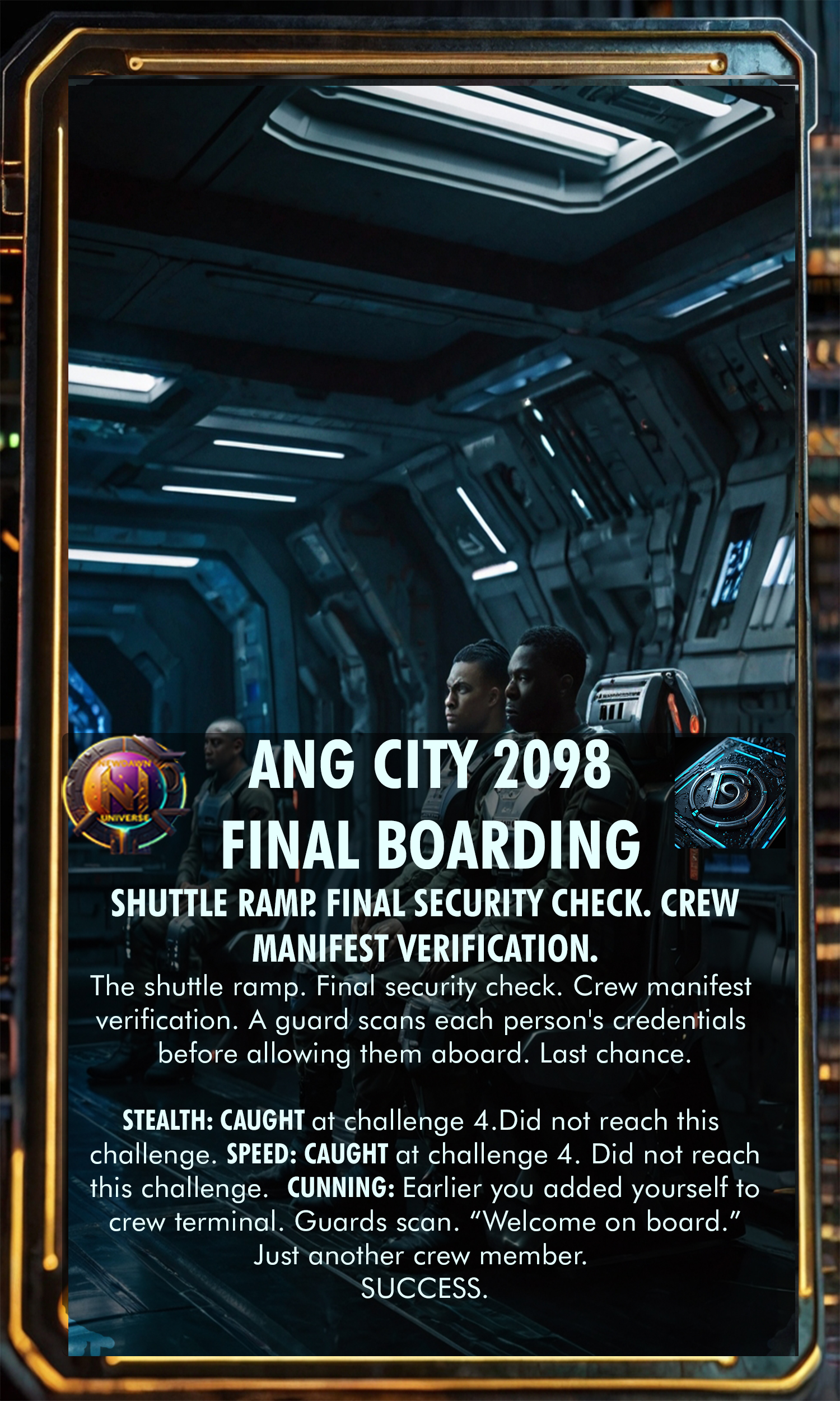 Challenge 5 β Final Boarding